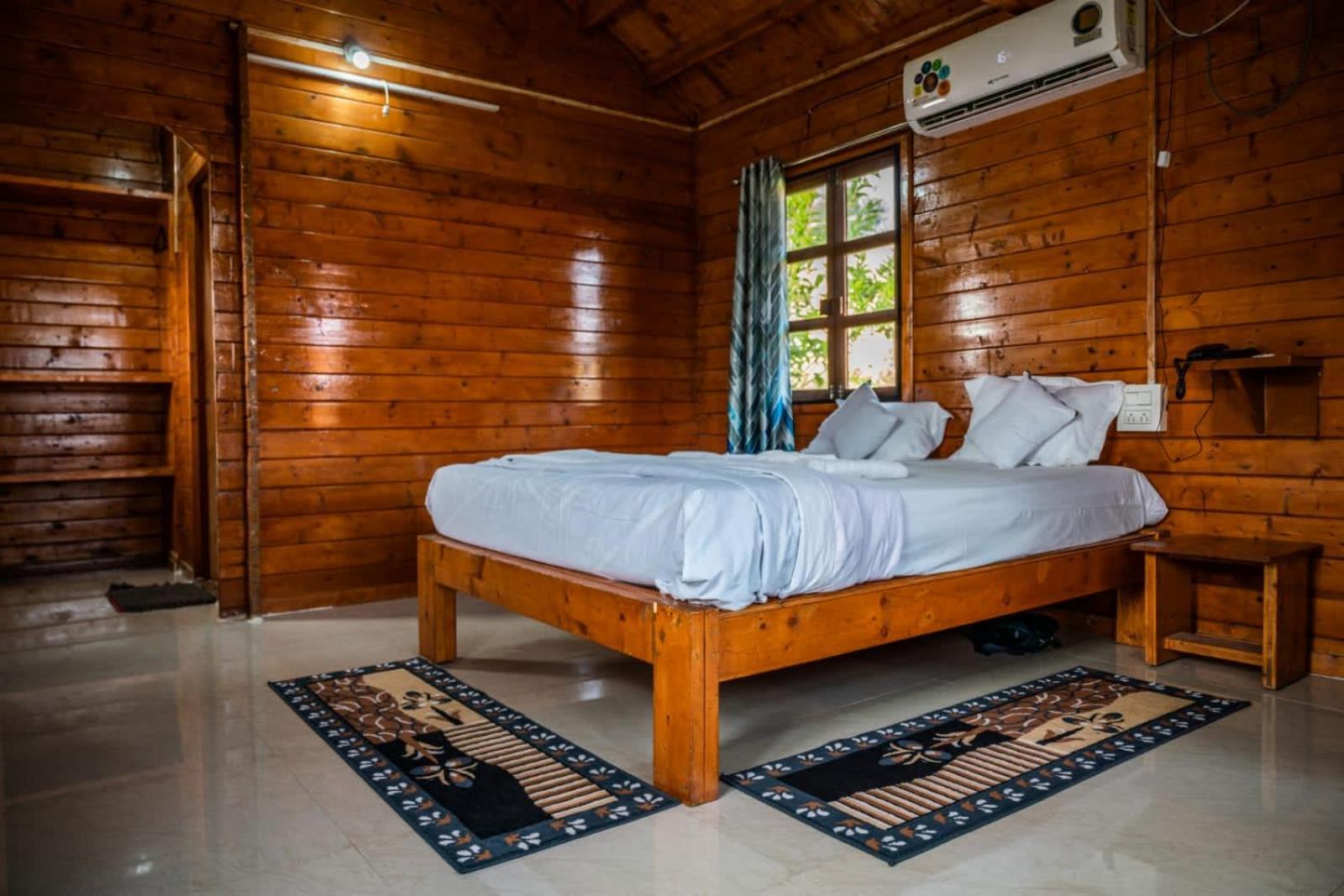 Leo Wooden Resorts هامبي المظهر الخارجي الصورة
