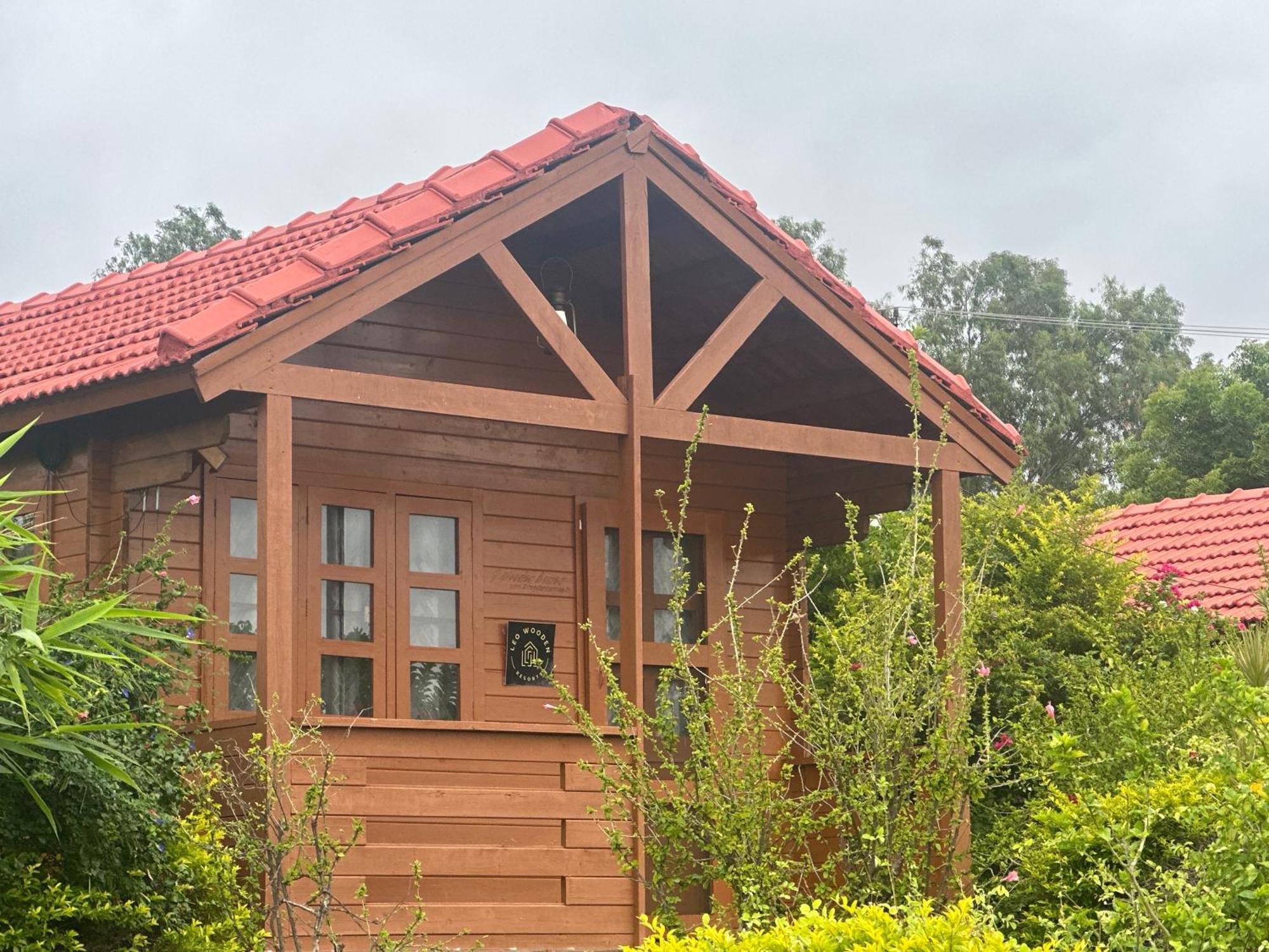 Leo Wooden Resorts هامبي المظهر الخارجي الصورة