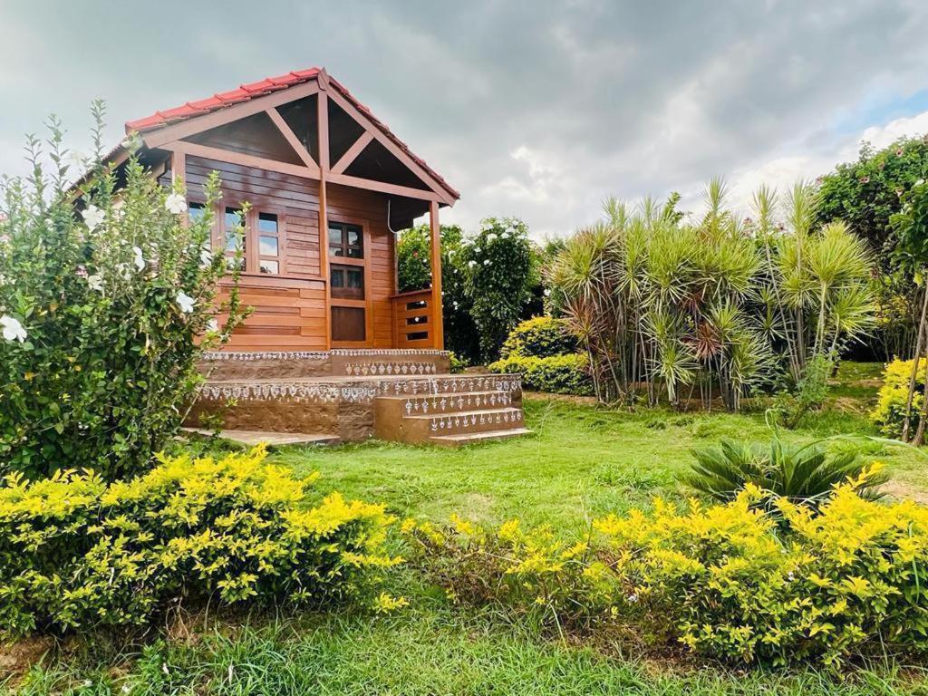 Leo Wooden Resorts هامبي المظهر الخارجي الصورة