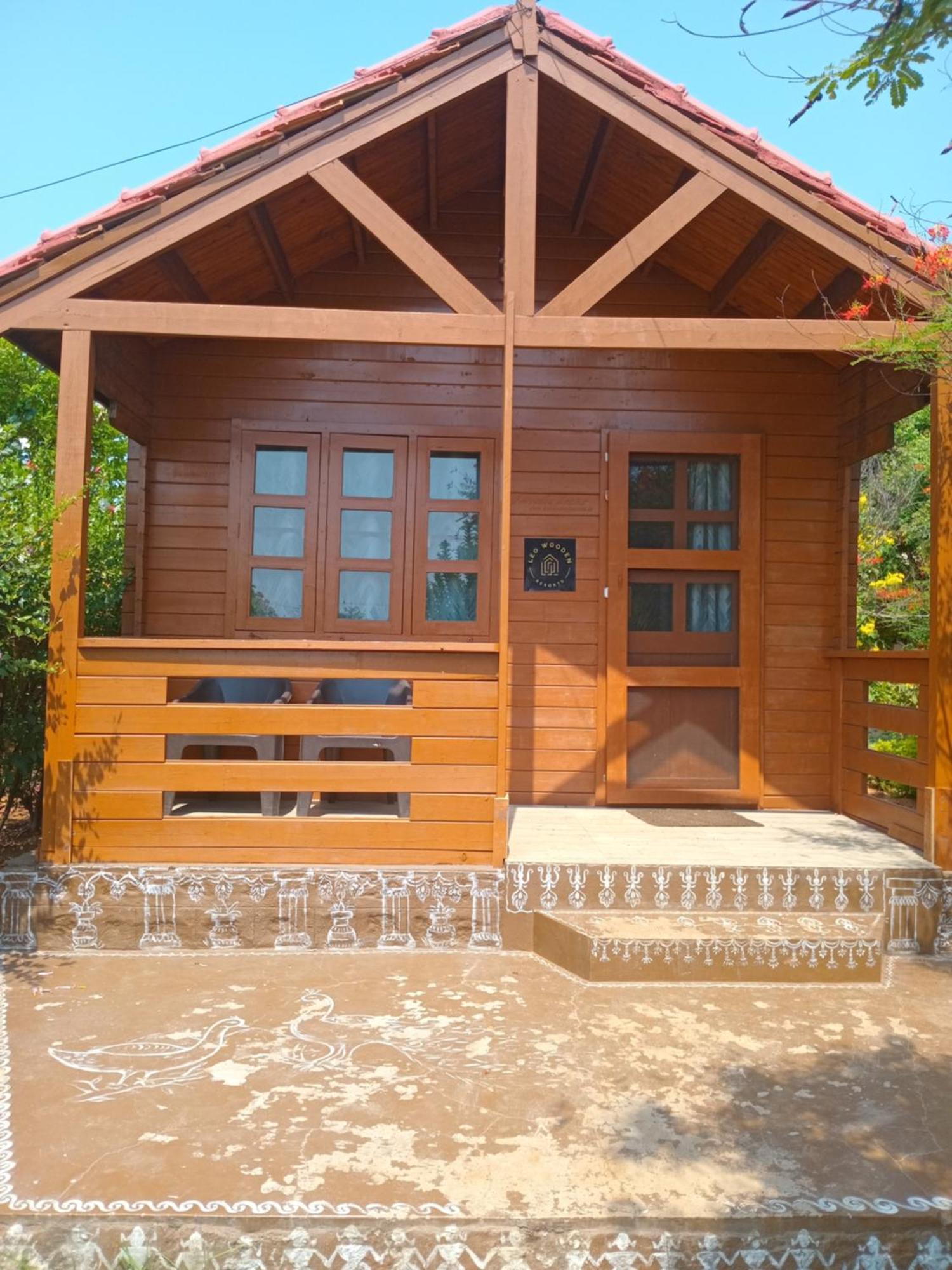 Leo Wooden Resorts هامبي المظهر الخارجي الصورة